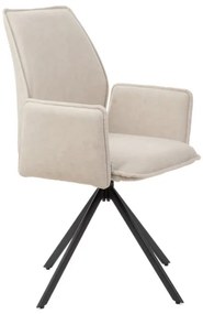 Otočná stolička LUGRO béžová 871714