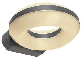 Deko-Light 731081 - LED Vonkajšie nástenné svietidlo MUSCAE 13W/230V IP54 antracit