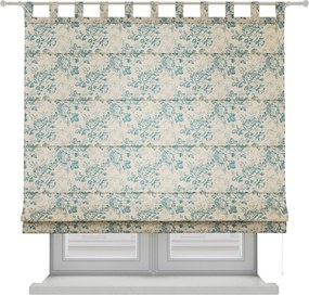 Rímska roleta Verona farba produktu modrá látka vzorované