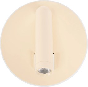 Toolight Toolight, LED nástenné svietidlo 16x14cm, 10W, APP1615-1W, béžová, OSW-06530