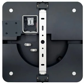 LED Kúp. stropné svietidlo ELLÉ LED/24W/230V 3000/4000/6500K 26x26 cm IP54 antr