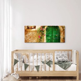 Obraz starých dverí (120x50 cm)
