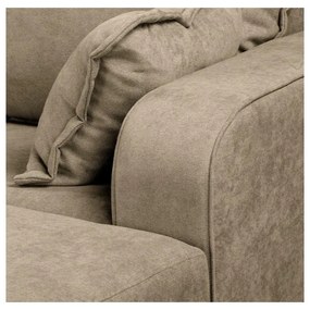 Svetlohnedá rohová pohovka (pravý roh) Beata - Ropez