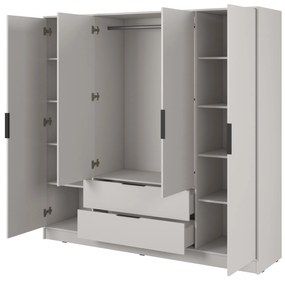 Šatní skříň Kelly 4D 206 cm kašmír