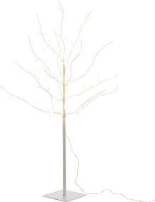 Dekorácia biely svietiaci stromček Tree Bare Led M - Ø 80*100 cm