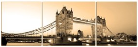 Obraz na plátne - Tower Bridge - panoráma 530FC (90x30 cm)
