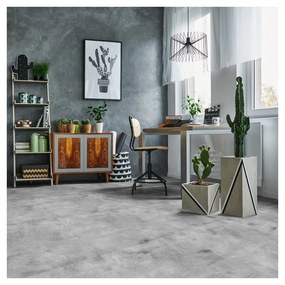 Samolepka na podlahu Ambiance Slab Stickers Waxed Concrete, 60 × 60 cm