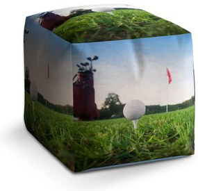 Taburet Cube golf, farebná