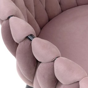 Jedálenská stolička PRINSSI ružová 836904