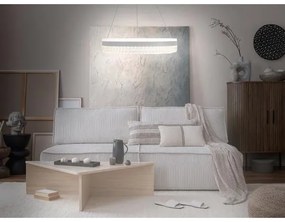 LED Stmievateľný luster na lanku LED/80W/230V 3000-6500K biela + diaľkové ovládanie