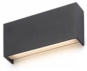 RED - Design Rendl - R12574 - LED Vonkajšie nástenné svietidlo TORINO 2xLED/5W/230V IP54