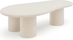 Kávový stolík Gisela 130 cm do obývačky - béžový