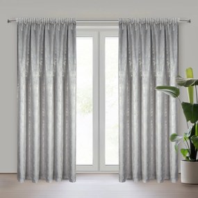 ZATEMŇOVACÍ ZÁVES NA PÁSKE INGRID 140X270 CM VZOROVANÁ