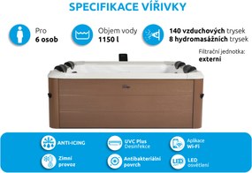 Mspa | Bazén vírivý MSPA OSLO AMBER AERO PLUS- F-AM063WAP | 11400305