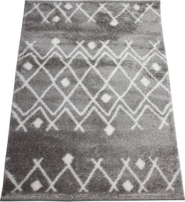 Koberec Boho 590 D.GREY/CREAM rozmery koberec: 60x100 cm