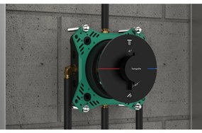 Hansgrohe ShowerSelect Comfort S, termostat pod omietku pre 2 spotrebiče, čierna matná, HAN-15554670