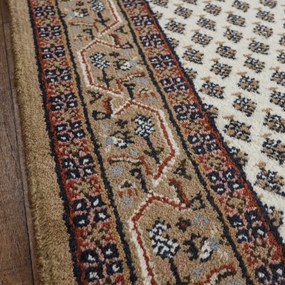 Asra, Kusový ručne tkaný koberec Mir cream, 90x160, béžová, obývacia izba