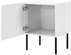Set 2 nočných stolíkov Godzes Bis (biela + čierna) . Vlastná spoľahlivá doprava až k Vám domov. 1105885