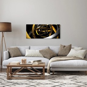 Obraz modernej abstrakcie (120x50 cm)