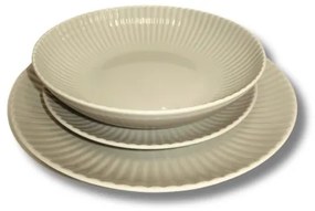 LUBIANA Daisy beige tanierová súprava, 18 ks