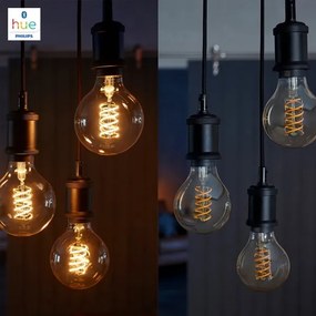 LED Stmievateľná žiarovka Philips Hue WHITE FILAMENT G93 E27/7W/230V 2100K