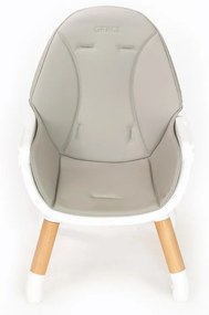 New Baby Jedálenská stolička Grace 3v1 šedá, 61 x 101 x 61 cm