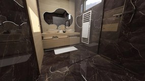 Dlažba Statuario Brown 120x60 R BA