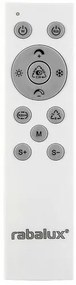 Rabalux 71406 funkčné stropné LED svietidlo Golwen, 22W, 1550 lm, stmievateľné