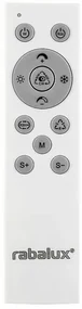 Rabalux 71406 funkčné stropné LED svietidlo Golwen, 22W, 1550 lm, stmievateľné