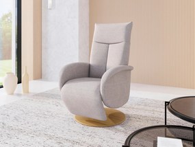 XXXLutz RELAXAČNÉ KRESLO, textil, strieborná Sit & More - Online Only obývacie izby - 0001440257H7