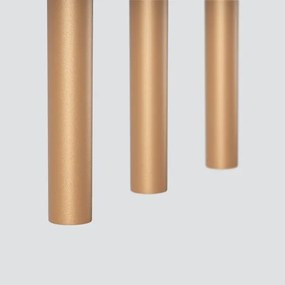 Sollux SL.1171 - Luster na lanku PASTELO 3xG9/8W/230V zlatá