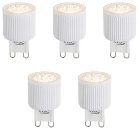 Sada 5 LED žiaroviek G9 24 mm 3 W 300 lm 2700 K