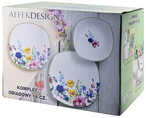 Porcelánová jedálenská súprava Lea Soft sada 18ks