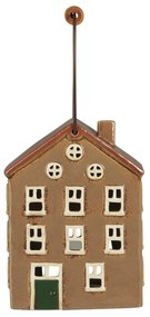 Ib Laursen Svietnik domček keramika 9x20x15 cm 47961