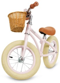 Balančný bicykel Kidwell Classy 12" s košíkom a zvončekom pre deti od 18 mesiacov