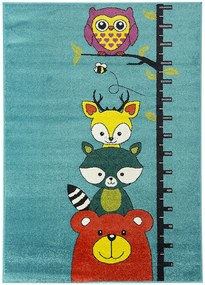 Koberce Breno Kusový koberec PLAY 56/PMP, modrá, viacfarebná,120 x 170 cm