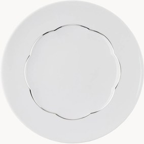 Porcelánové plytké taniere Sonetto, 6 ks