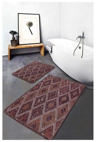 Zamatové kúpeľňové predložky v súprave 2 ks 60x100 cm – Mila Home