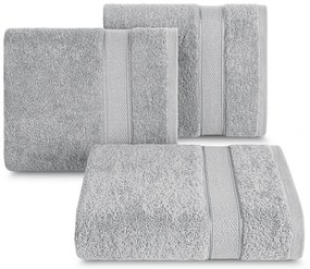 BAVLNENÝ UTERÁK LIANA 50X90 CM STRIEBORNÁ