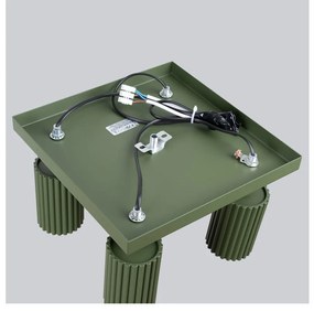 Zelené bodové svietidlo 25x25 cm Gleam – Sollux