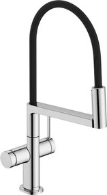 Drezová batéria Hansgrohe Talis Select M54 PowderSpray s otočným ramienkom, 2 prúdy chróm 72861000