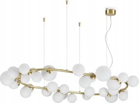 Závesné svietidlo Ideal Lux Perlage SP30 30xG9 450W biela kov/sklo