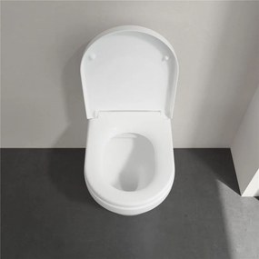 VILLEROY &amp; BOCH Architectura samostatne stojace WC s hlbokým splachovaním bez vnútorného okraja, 370 x 540 mm, biela alpská, 5690R001