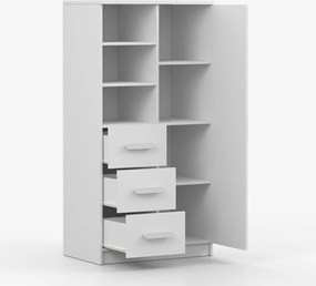 Regál SMYK - biely (viac variant)