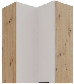 Kuchynská skrinka Solea cashmere/artisan 60x60 GN-90 2F (90°)