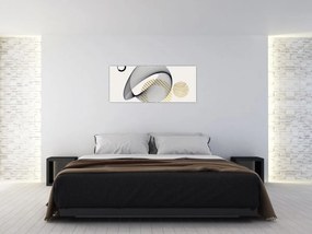 Obraz - Geometrické tvary N⁰3 (120x50 cm)