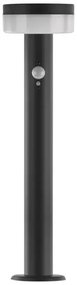 LED solárna lampa so senzorom LED/2W/3,7V 1200 mAh IP44 50 cm