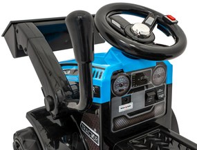 Akumulátorový traktorový buldozér RAMIZ G320 - modrý