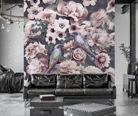 Gario Fototapeta Ružové kvety abstraktné - Andrea Haase Materiál: Vliesová, Rozmery: 100 x 100 cm