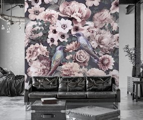 Gario Fototapeta Ružové kvety abstraktné - Andrea Haase Materiál: Vliesová, Rozmery: 150 x 150 cm